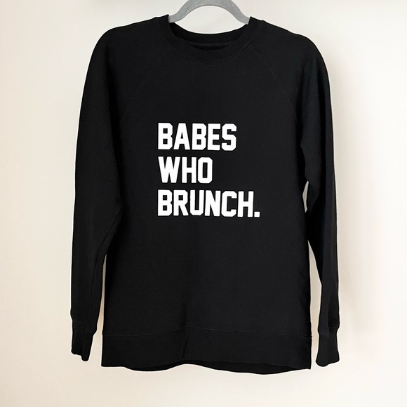 Brunette the Label Babes Who Brunch Sweatshirt - Picture 2 of 7